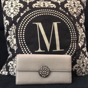 Grey coach wallet